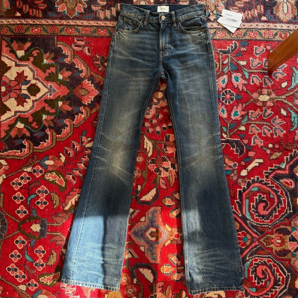 Haikure Flora Vintage Blue Jeans made in Italy 25 NWT - Picture 7 of 9